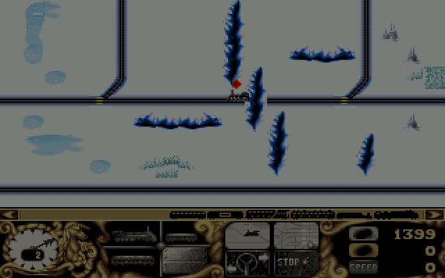 Transarctica atari screenshot